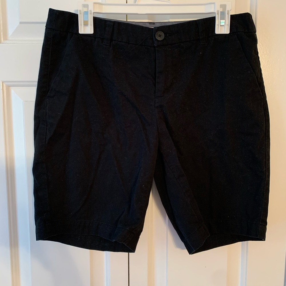 Long Black Women’s Shorts - 8